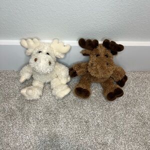 Adorable Moose Plush Toy Set